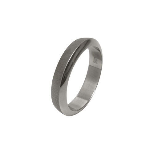 4mm Thick Ring in Titanium by Ti2