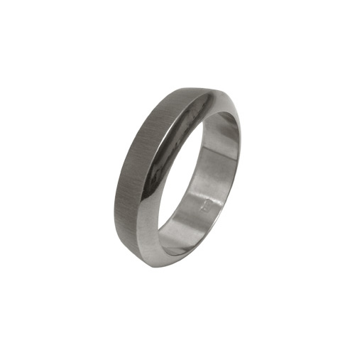6mm Thick Ring in Titanium by Ti2