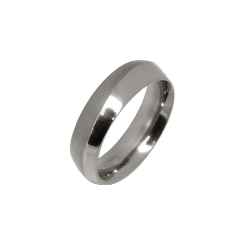 6mm Twist Ring in Titanium by Ti2