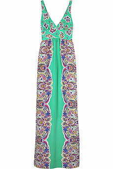 Riviera Paisley maxi dress