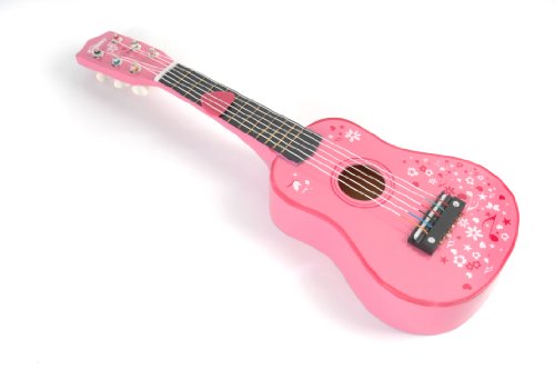 Tidlo Wooden Guitar (Pink)