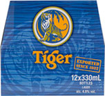 Tiger Beer (12x330ml) Cheapest in Sainsburys