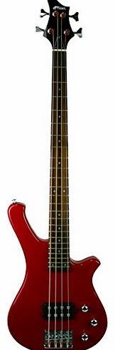 Tiger Red Electric Bass Guitar
