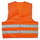 Reflective Safety Vest, Adult - Orange