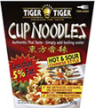 Tiger Tiger Cup Noodles Hot and Sour Chinese