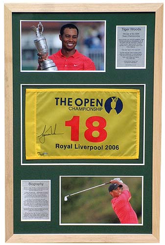 and#8211; Ltd. Ed. signed and framed Pin Flag presentation (46and#8221;x30and#8221;Col-L)