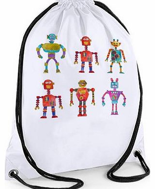 Swimming bag,Boys Swim Bag,Robot bag,Nursery Bag for Boy, Boys School kit Bag