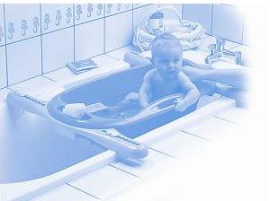 Tigex Baby Bath with Adjustable Arms