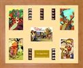 tigger Movie (The) Film Cell Montage: 440mm x 540mm (approx). - black frame with black mount