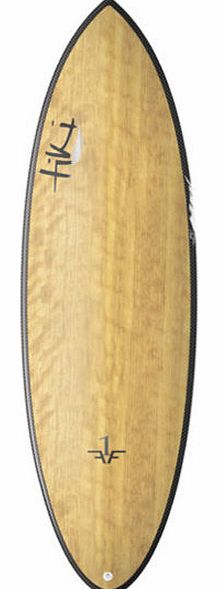 Tiki Feather Foil FF1 Round Tail Bamboo/Carbon