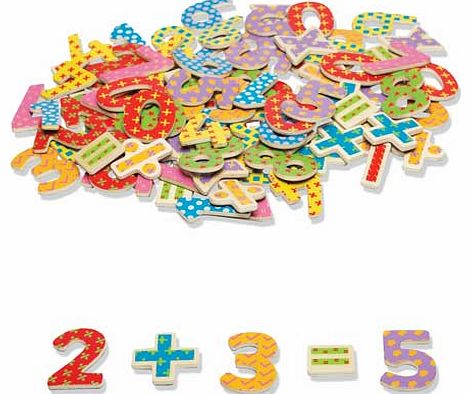 Magnetic Numbers 100 pcs