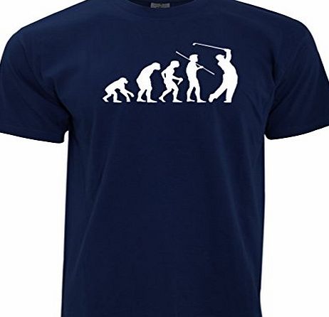 Tim And Ted Evolution of a Golfer Golfing Range Golf Mens T-Shirt