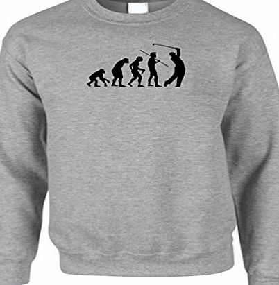 Tim And Ted Evolution of a Golfer Golfing Range Golf Sweatshirt