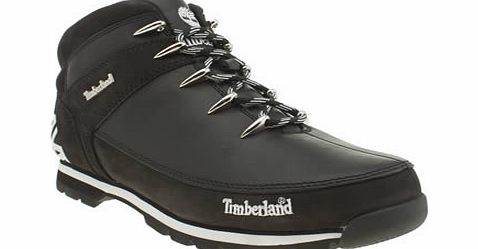 Timberland Black Eurosprint Tree Hiker Boots