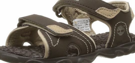 Timberland Boys Splashtown 2 Strap Fashion Sandals C77X7R Brown/Tan 9.5 UK Child, 27 EU