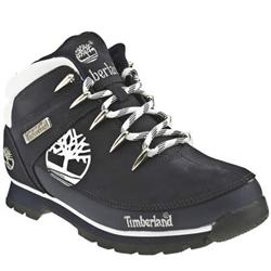Timberland Male Eurosprint Tree Nubuck Upper Casual Boots in Navy and White