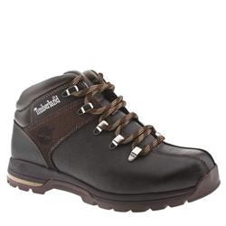 Male Skhigh Rock Ii Leather Upper Casual Boots in Brown