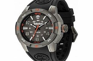 Timberland Mens Altamont Black Silicone Watch