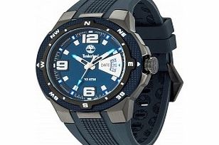 Timberland Mens Blue Champlain Silicone Watch