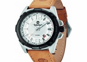 Timberland Mens Thetford Tan Leather Strap Watch