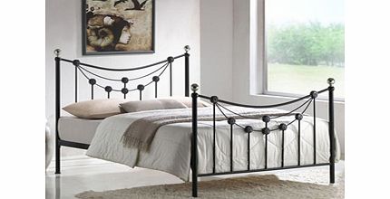 Time Living Forse 4FT 6 Double Metal Bedstead
