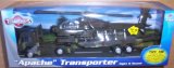 Time4Toys Teamsters Apache Helicopter Transporter with Light and Sound