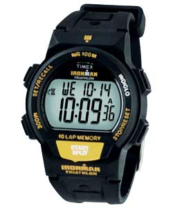 timex Gents Ironman 10 Lap LCD Watch