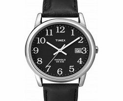 Timex Mens All Black Easy Reader Watch