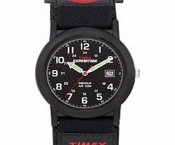 Timex Mens Black Camper Expedition Watch