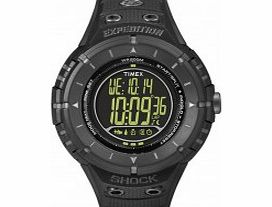 Timex Mens Black Expedition Digital Compass Watch
