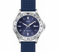 Timex Mens Blue 3 Hand Sport Watch