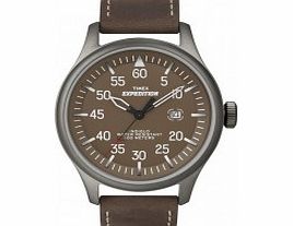 Timex Mens Brown Expedition Military Field Watch