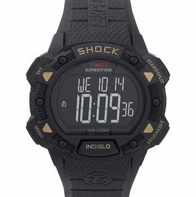 Timex Mens Expedition Black Shock Watch