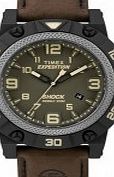 Timex Mens Expedition Metal Rugged Shock Brown