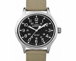 Timex Mens Expedition Scout Tan Watch