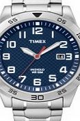 Timex Mens Fieldstone Way Silver Steel Bracelet