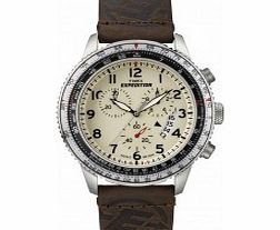 Timex Mens Natural Brown Expedition Military