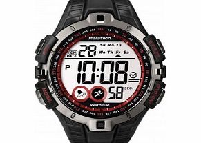 Timex Mens Red Black Marathon Sport Watch