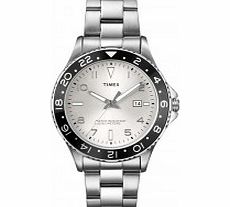 Timex Mens Silver 3 Hand Dress Watch