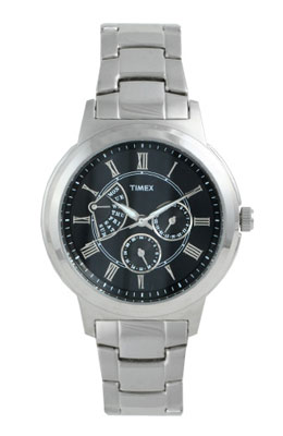Timex Mens Stainless Retrograde Watch T2M424