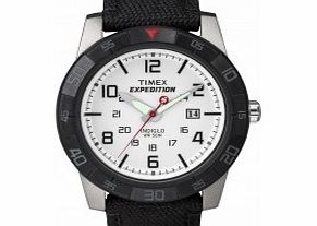 Timex Mens White Black Expedition Rugged Field
