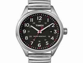 Timex Originals Mens Black Silver T Series