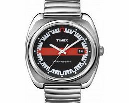Timex Originals Mens Black Silver Watch