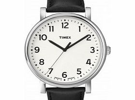 Timex Originals Mens White Black Classic Round