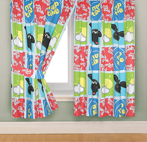 Timmy Time 66` x 54` Curtains