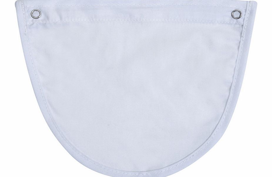 Tippitoes Pack of 5 Dribble Bibs 2013 White
