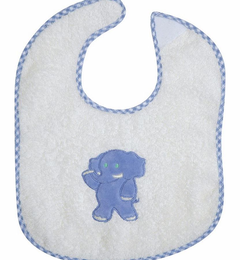 Tippitoes Pack of 5 Terry Towelling Bibs 2013 Blue