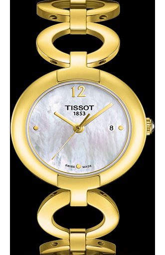 Tissot Pinky Gold Plated Ladies Watch