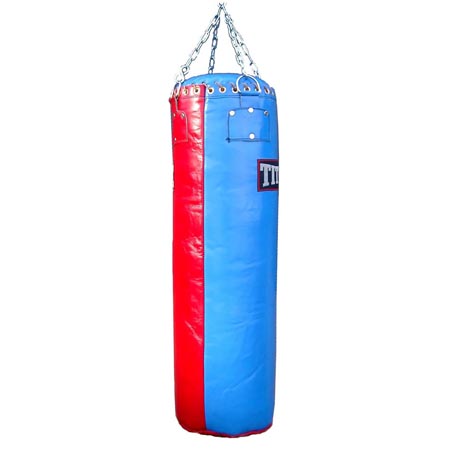 Lonsdale (formerly Title) Boxing Extra Heavy Leather Punchbag (approx 35  kg)