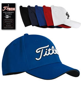 titleist Golf T-TECH Flexible Fit (Structured) Cap (Various Colours)